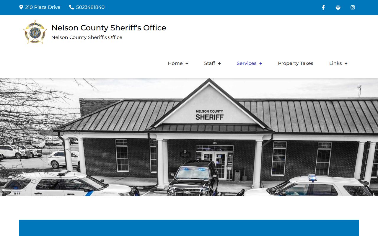 Nelson County arrest records and court charges sheriff reports page
