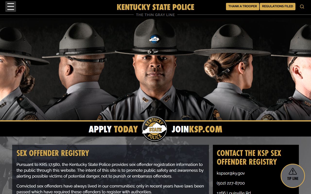 Nelson County arrest records and court charges Kentucky sex offender registry information