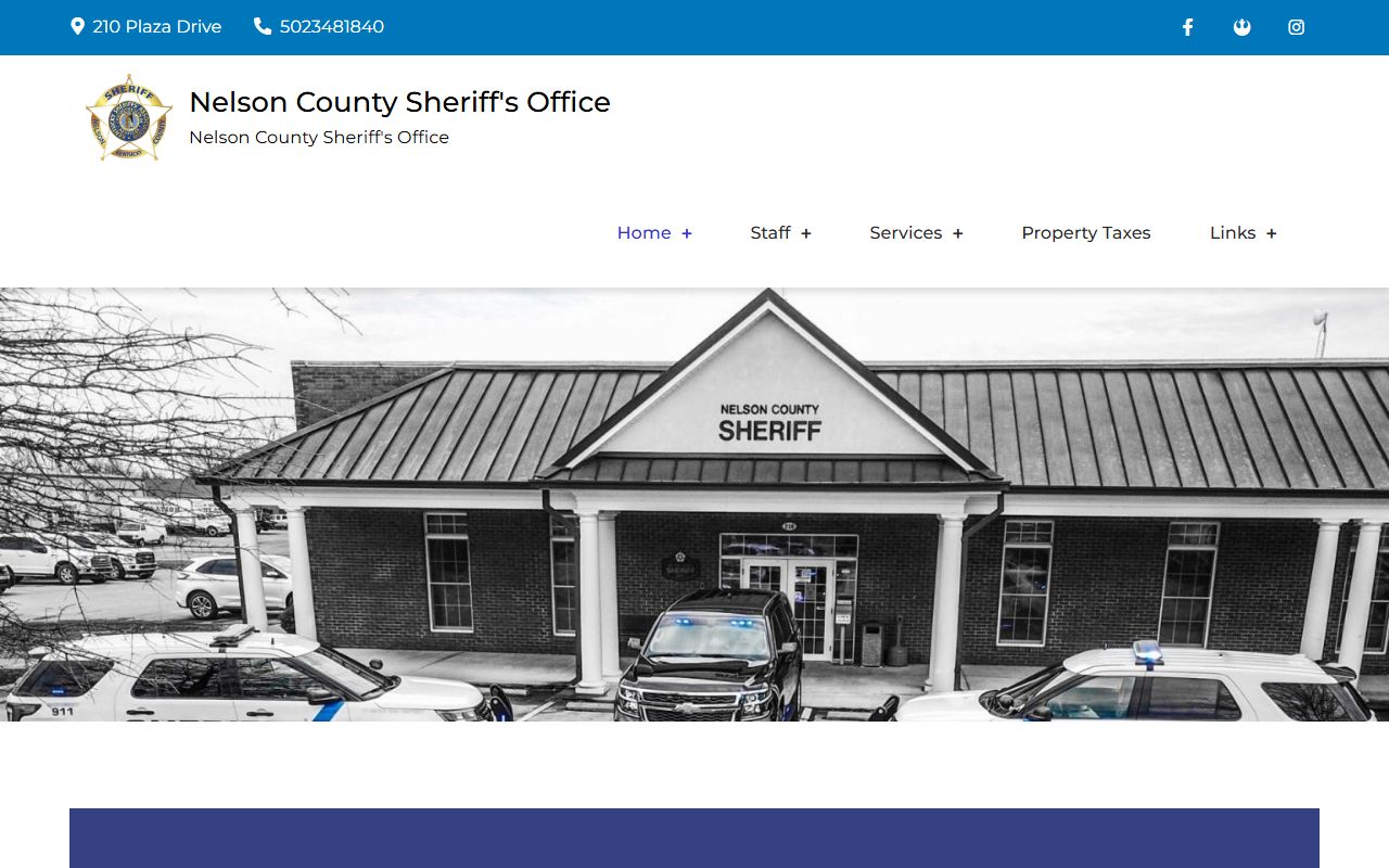 Nelson County sheriff court records and warrant records source