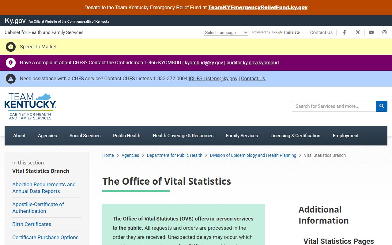 Nelson County marriage and divorce records Kentucky Office of Vital Statistics